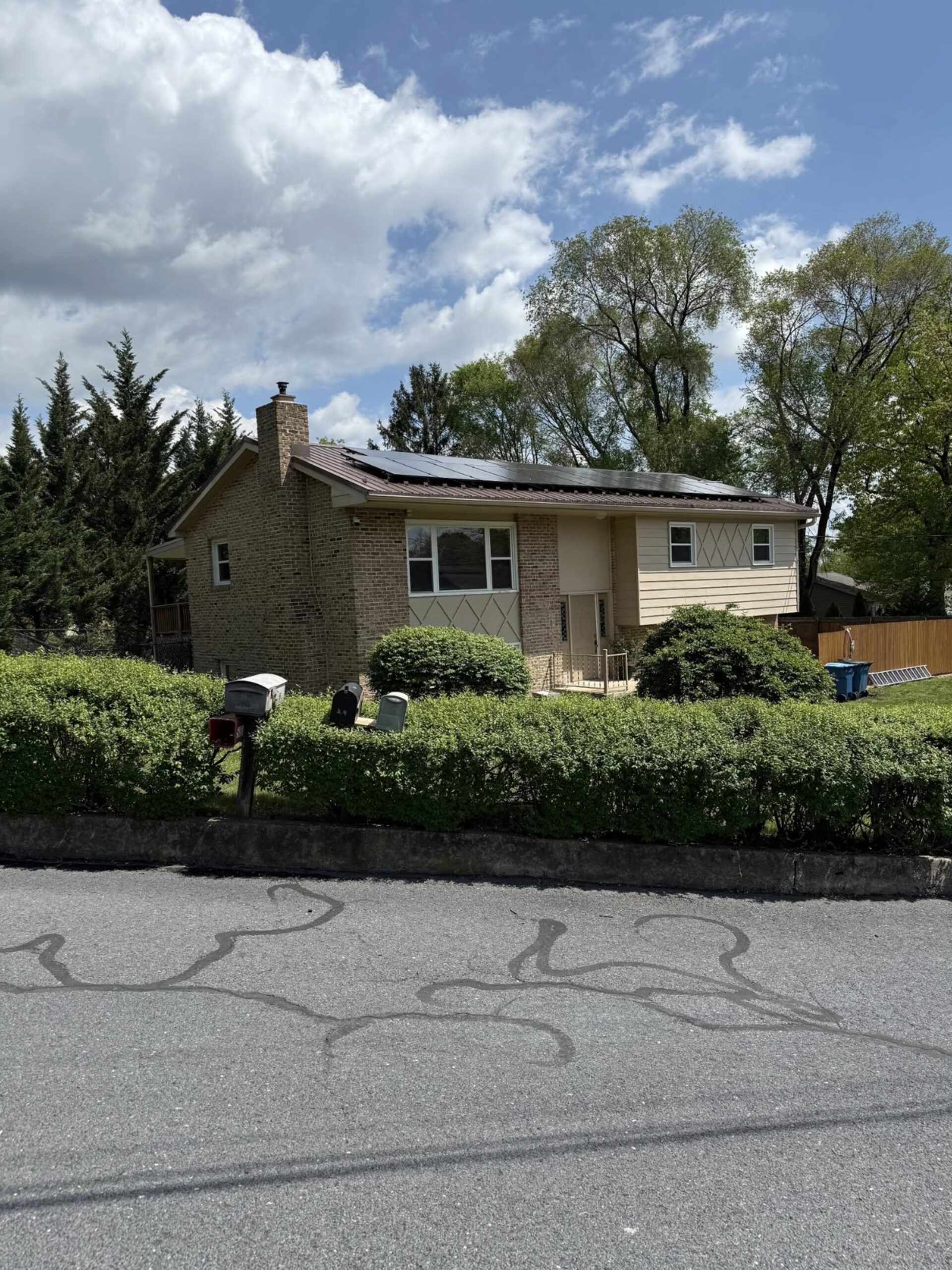 Solar installation on Keith's home in Carlisle, PA